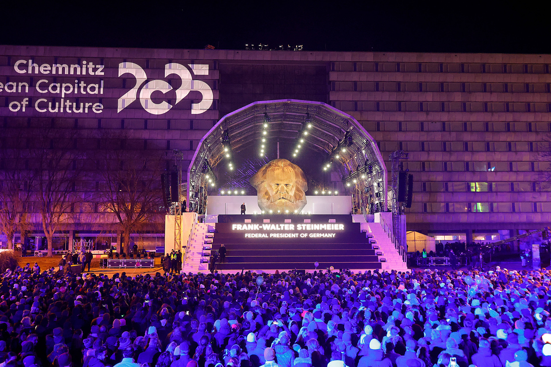 Chemnitz ist Europäische Kulturhauptstadt 2025 Copyright: IMAGO/haertelpress