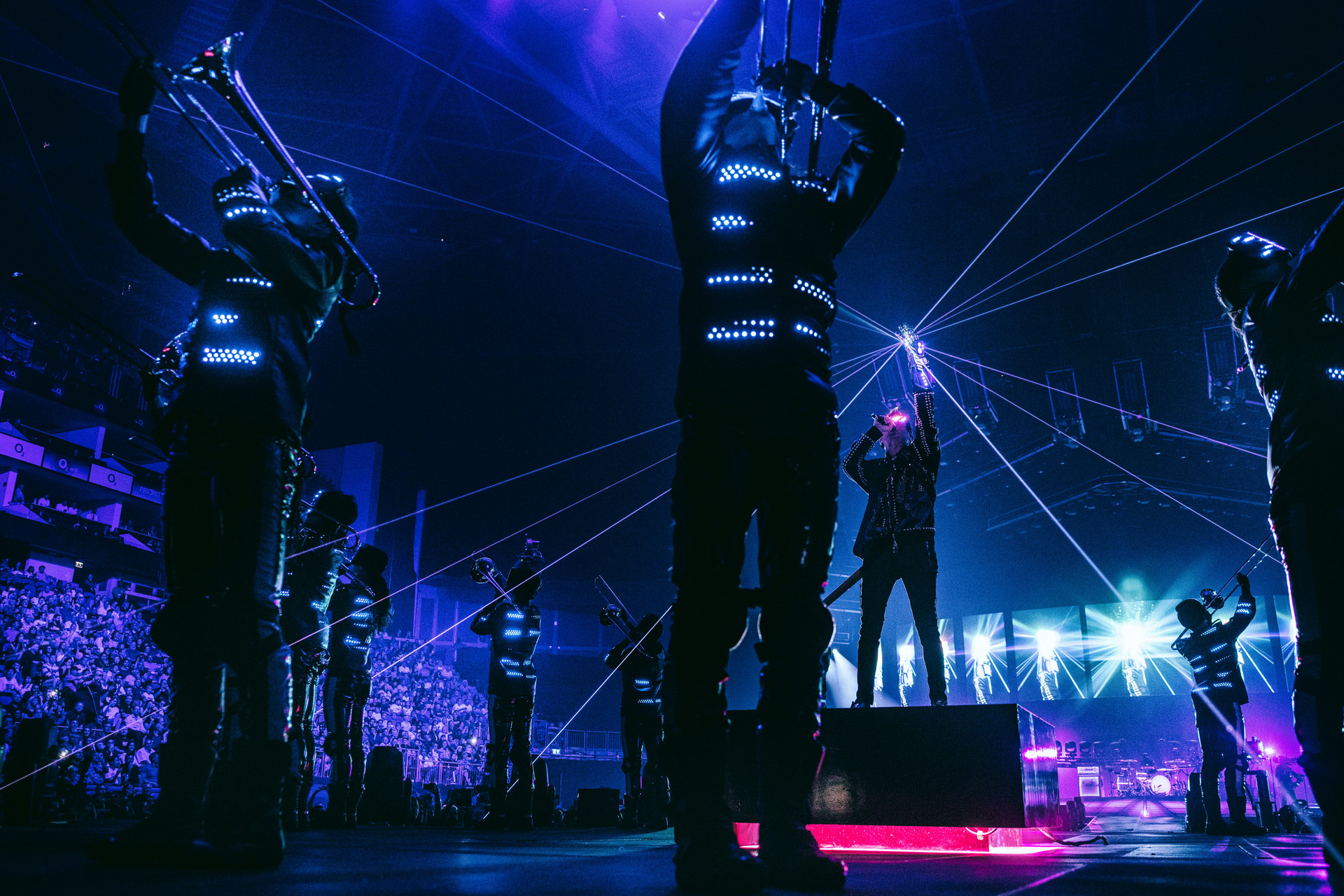 Muse im September 2019 in der O2 Arena in London © ZDF/Pulse Films