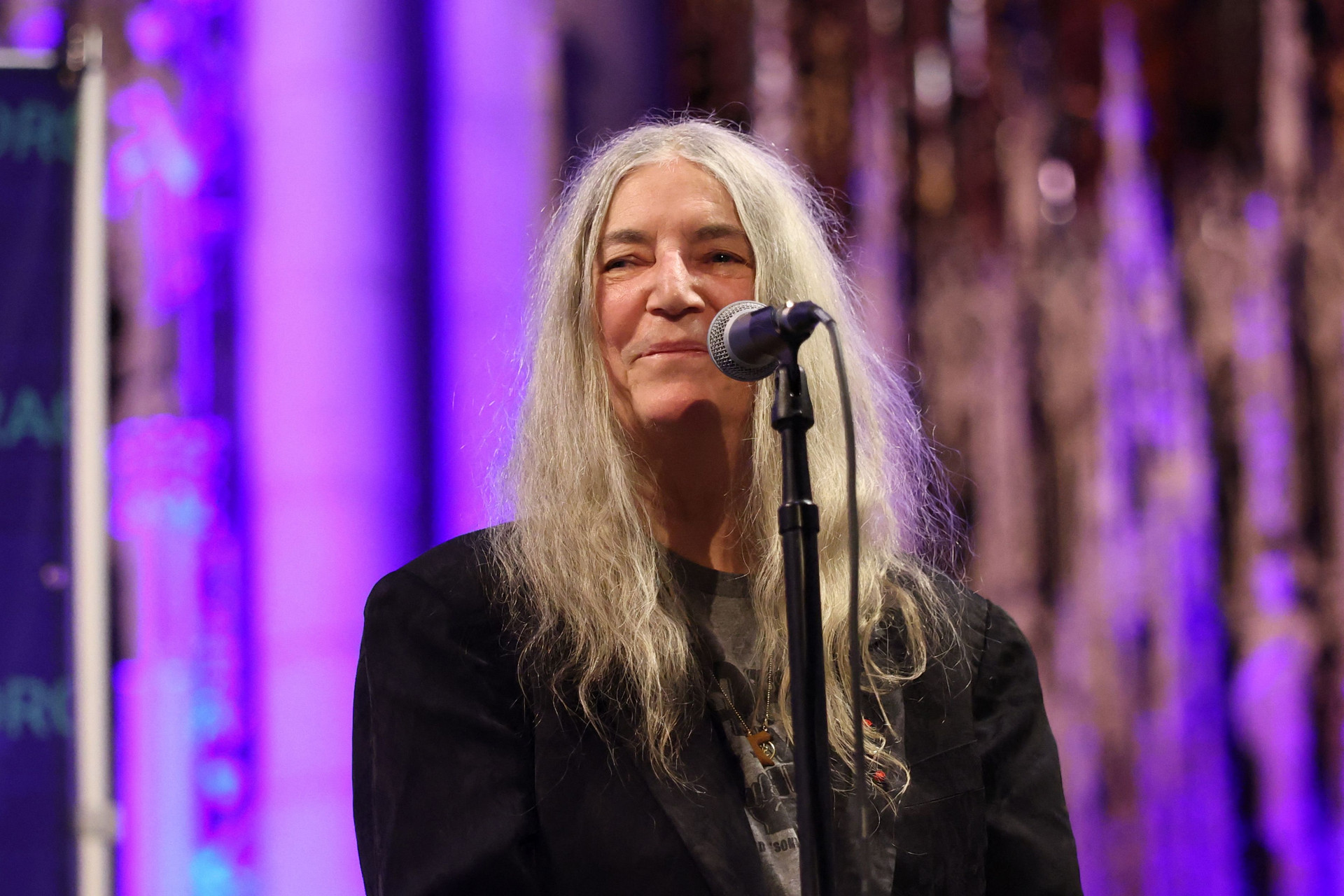Patti Smith beim "Democracy Now! 30th Anniversary Event" / © AFP/Rob Kim Patti Smith beim "Democracy Now! 30th Anniversary Event" / © AFP/Rob Kim