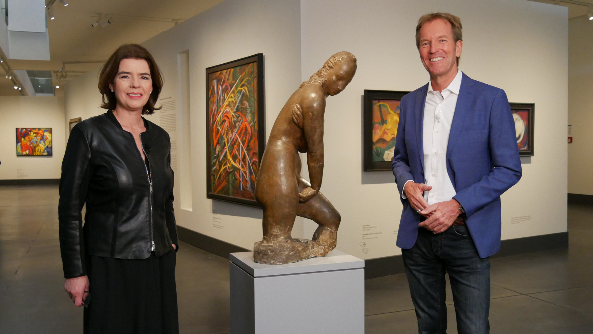 Markus Brock mit Susanne Daubner @ ZDF/SWR/Martina Klug Markus Brock mit Susanne Daubner @ ZDF/SWR/Martina Klug