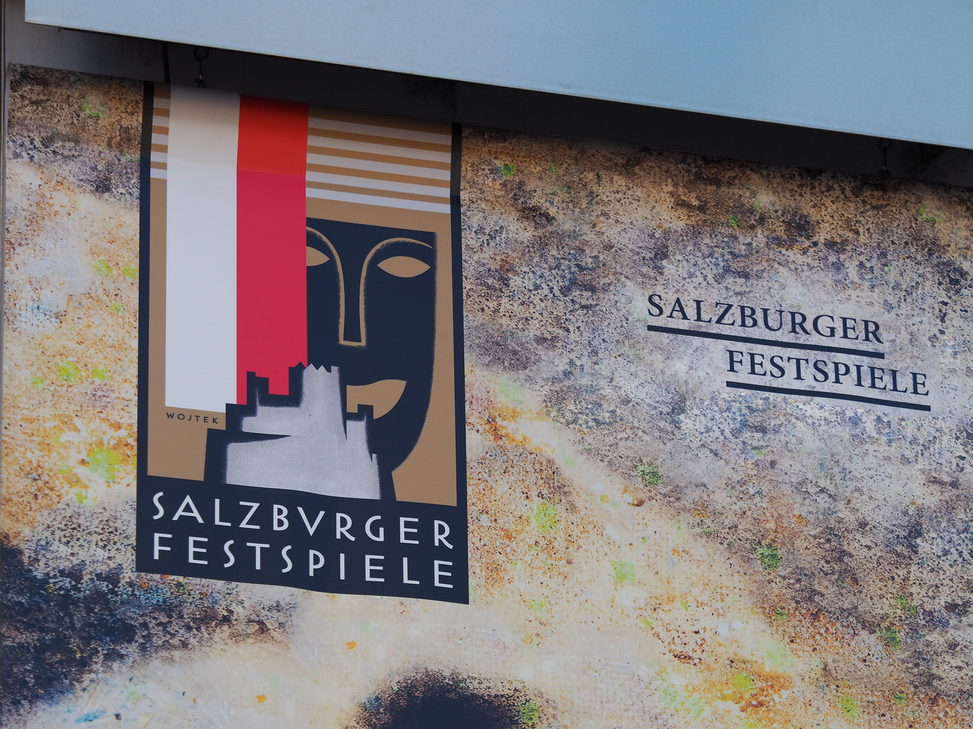 Salzburger Festspiele Logo, Plakat / Copyright: ZDF/ORF, Roman Zach-Kiesling Salzburger Festspiele Logo, Plakat / Copyright: ZDF/ORF, Roman Zach-Kiesling
