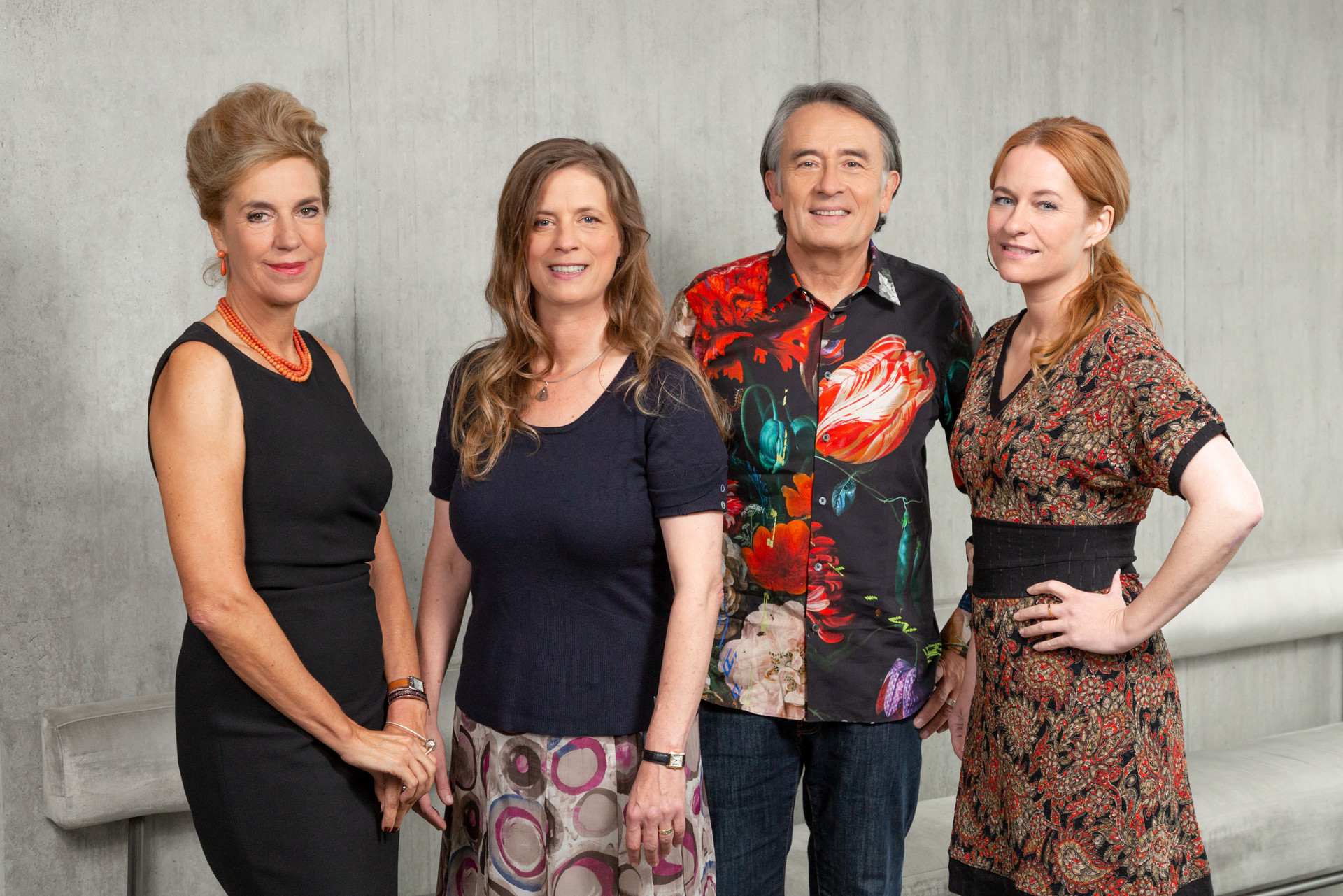 Die Kritikerrunde: Barbara Vinken, Sandra Kegel, Gert Scobel, Katrin Schumacher © ZDF/Steffen Matthes