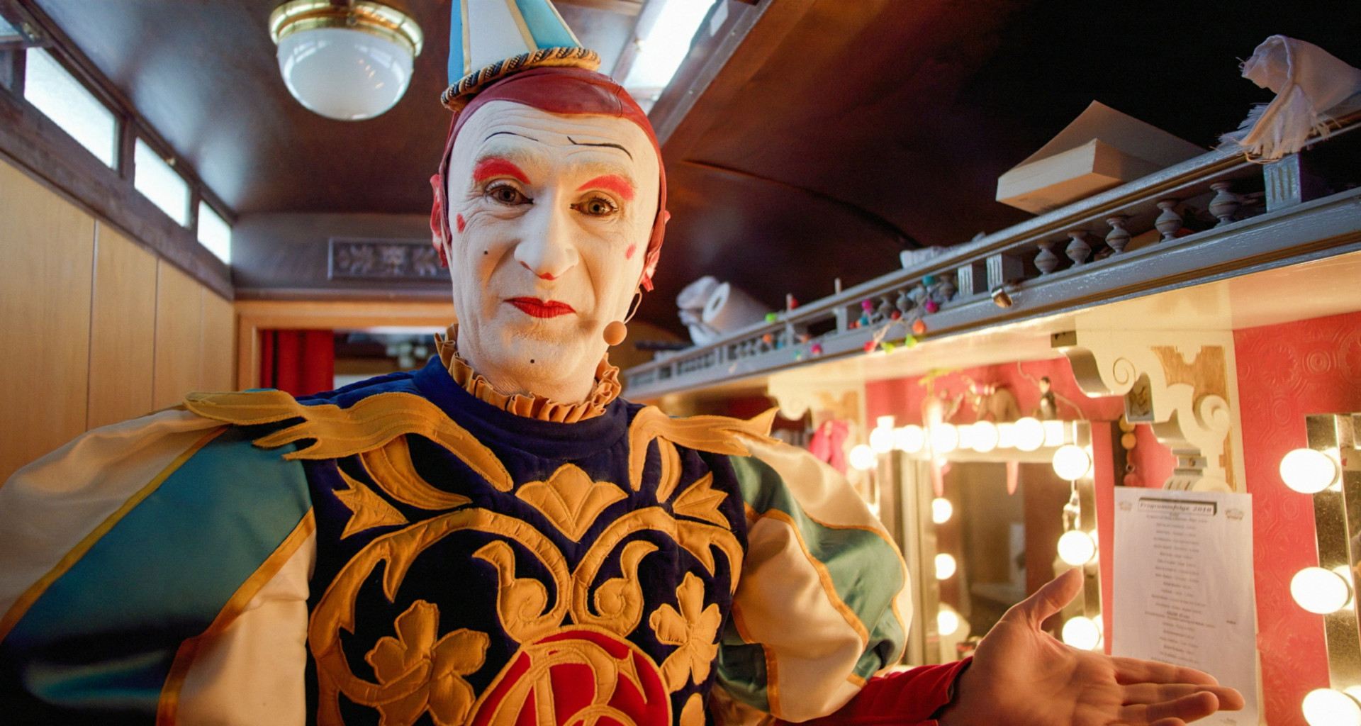Gensi Clown; Copyright: ZDF/ORF/Neue Vitaskop Film/Thomas Christian Eichtinger