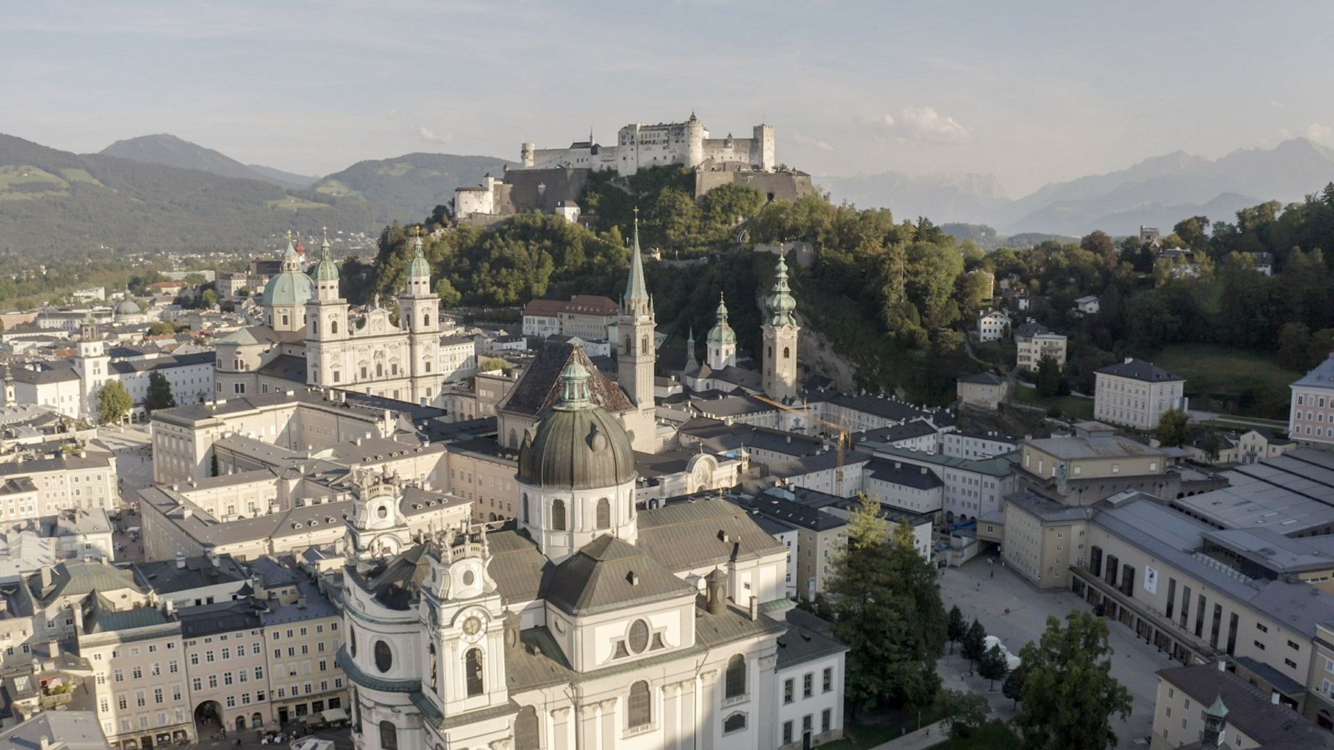 Salzburg Altstadt; Copyright: ZDF/ORF/RIHA-Film