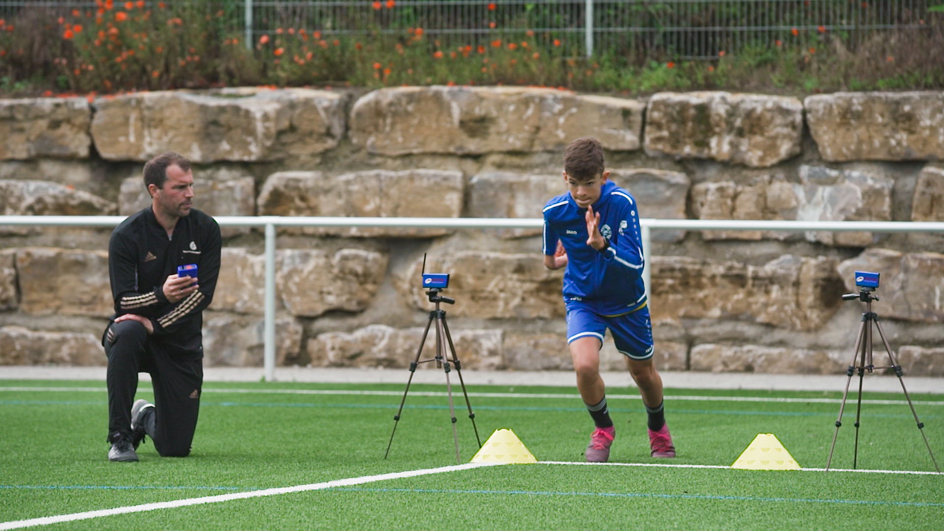 Was ist ausschlaggebend für eine Karriere im Profifussball: Talent oder Training? © ZDF/Ralf Gemmecke Was ist ausschlaggebend für eine Karriere im Profifussball: Talent oder Training? © ZDF/Ralf Gemmecke