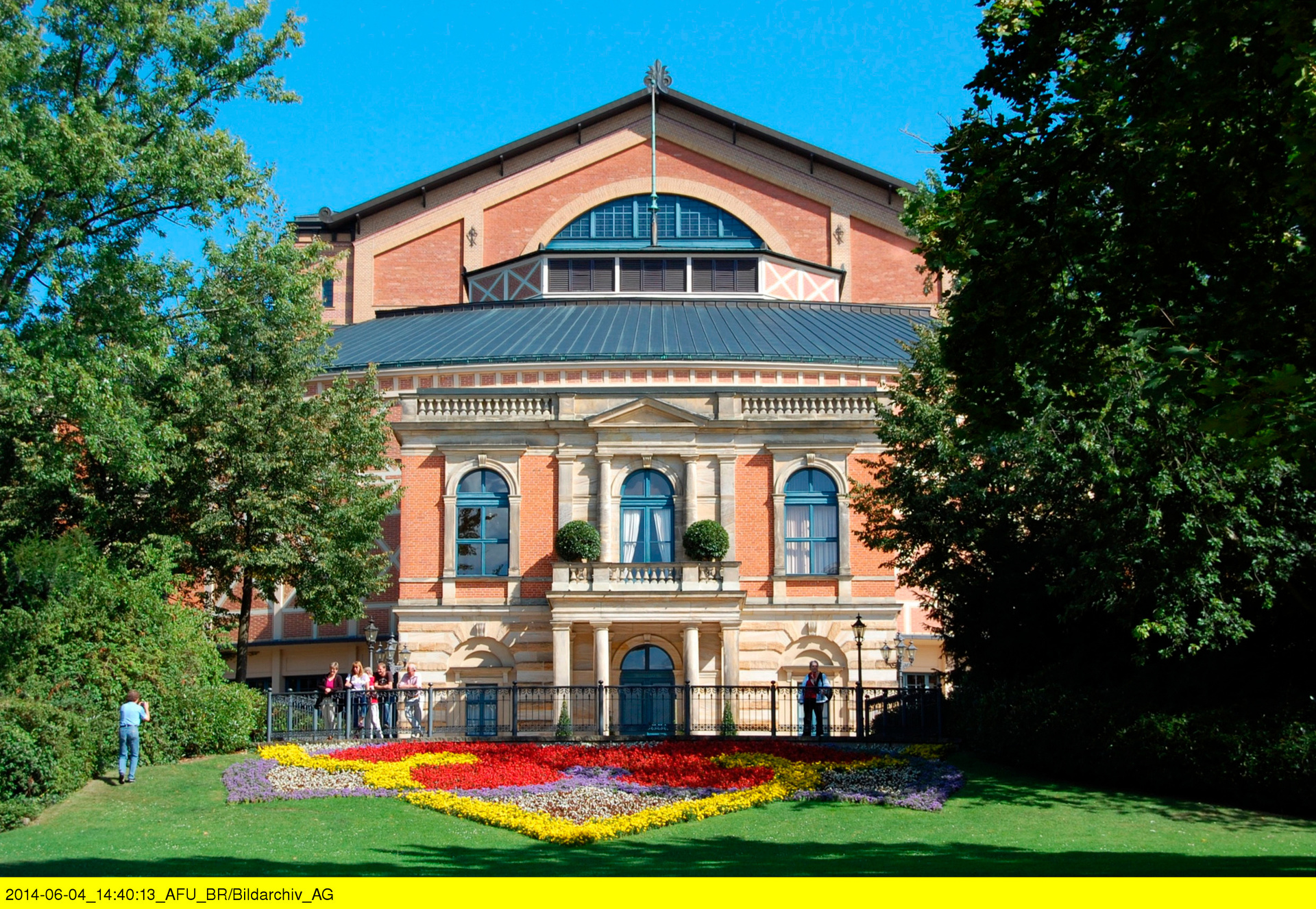 Das Festspielhaus in Bayreuth © ZDF/BR/Stadt Bayreuth