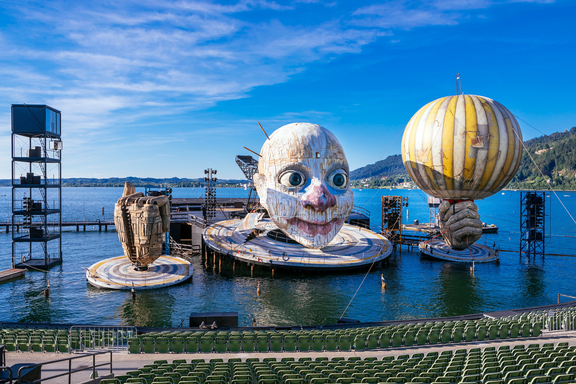Die Bregenzer Seebühne 2019 © ZDF/ORF/Bregenzer Festspiele/Lisa Mathis Die Bregenzer Seebühne 2019 © ZDF/ORF/Bregenzer Festspiele/Lisa Mathis