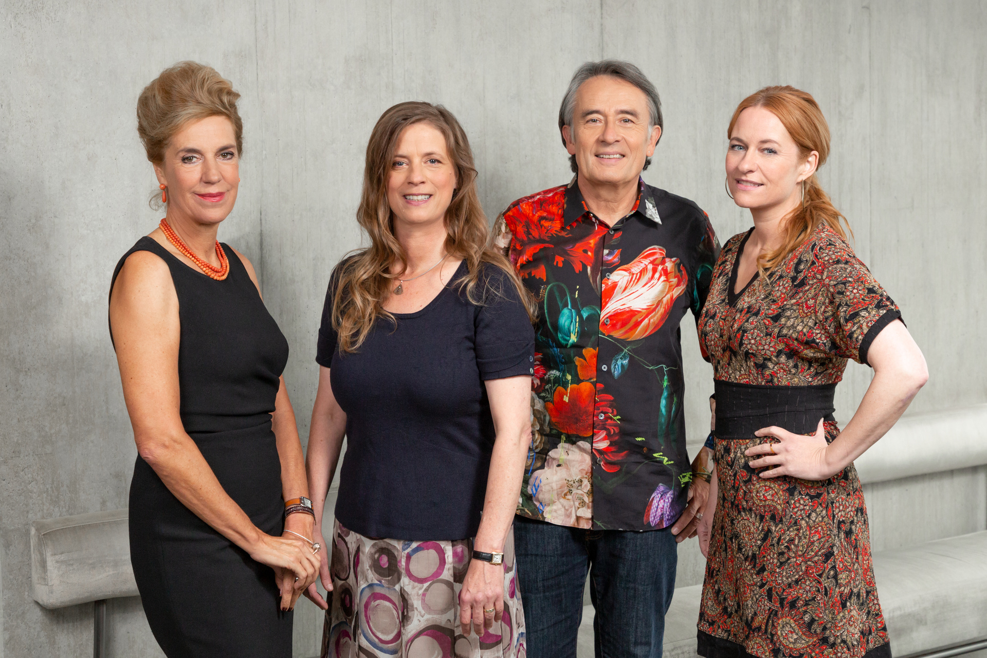 Die Kritikerrunde: Barbara Vinken, KegelSandra, Gert Scobel, Katrin Schumacher © ZDF und Steffen Matthes