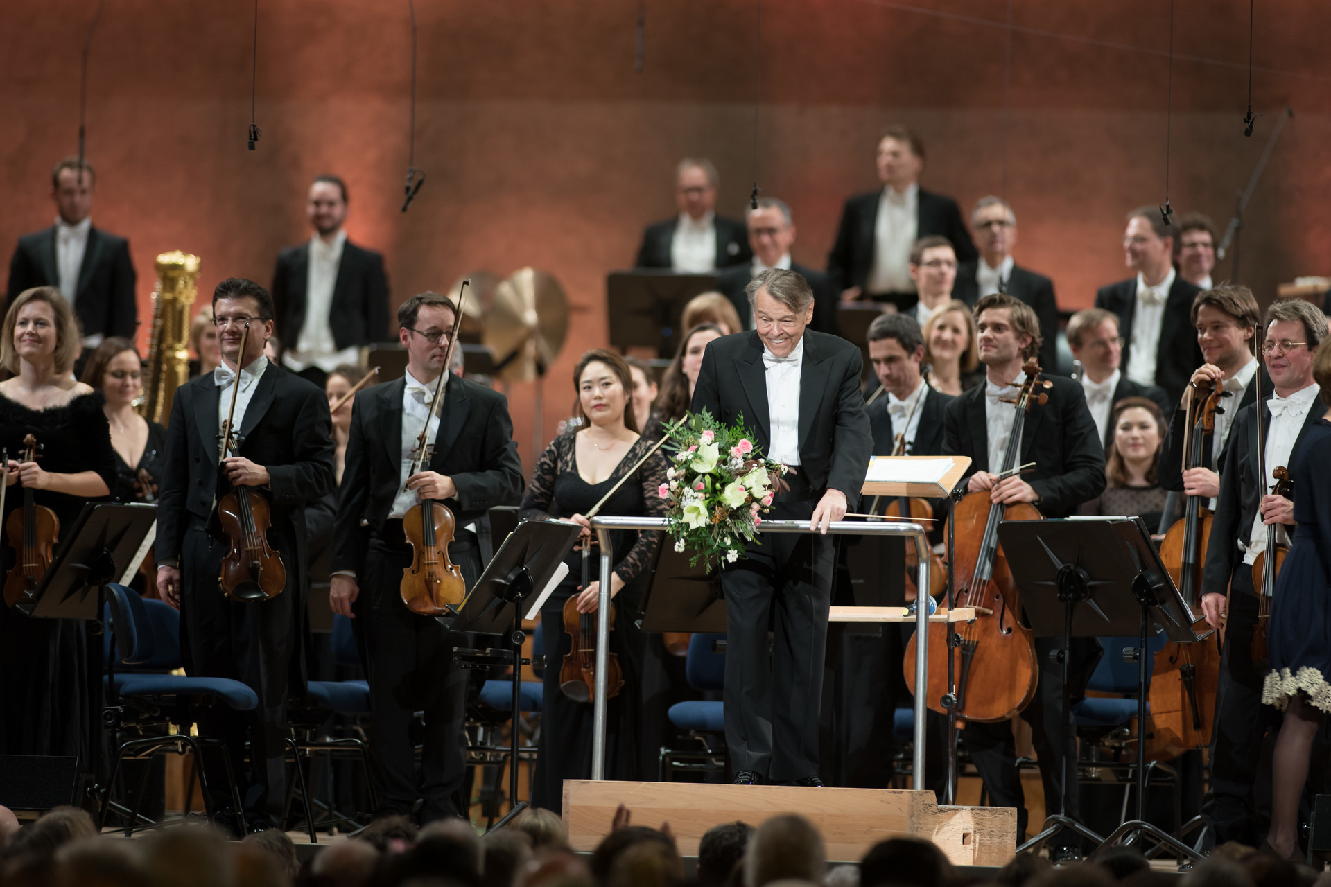 Mariss Jansons und das Symphonieorchester des Bayerischen Rundfunks bei ihrem Galakonzert aus dem Münchner Herkulessaal © ZDF/BR/Peter Meisel
