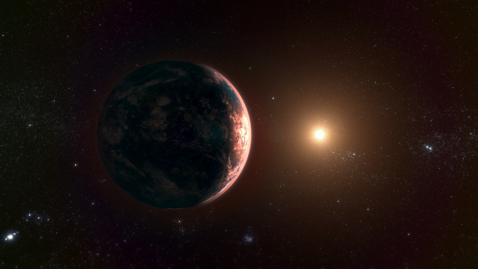 Beinahe 5.000 Exoplaneten sind der Wissenschaft aktuell bekannt. Gibt es dort Leben? © ZDF/NHK