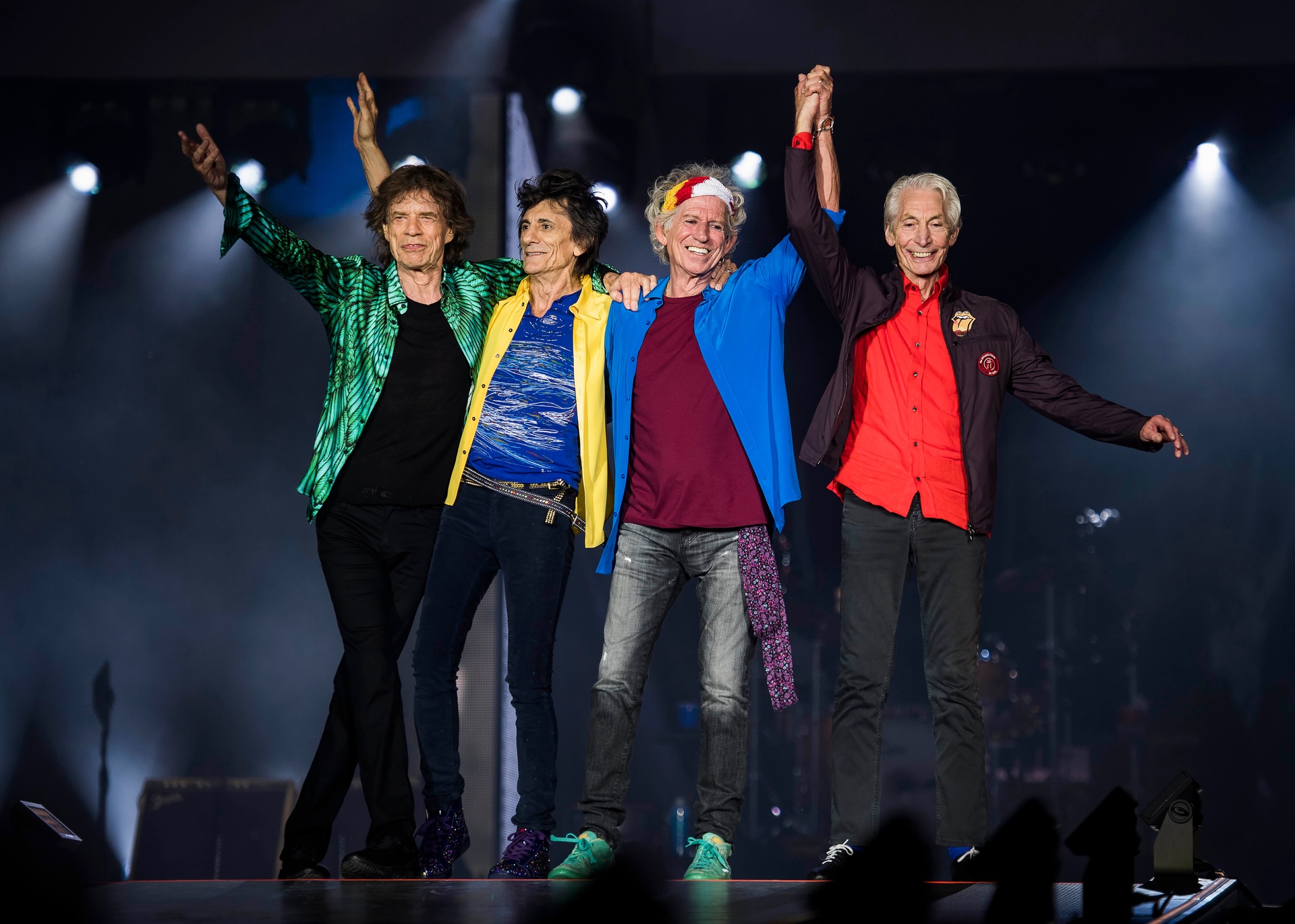 "The Rolling Stones: Licked Live in NYC": 3sat zeigt Mittschnitt des Rolling Stones-Konzerts ihrer "Forty Licks"-Tour am 18. Januar 2003 zum 40-jährigen Band-Jubiläum in New York. © ZDF/Andrew Timms