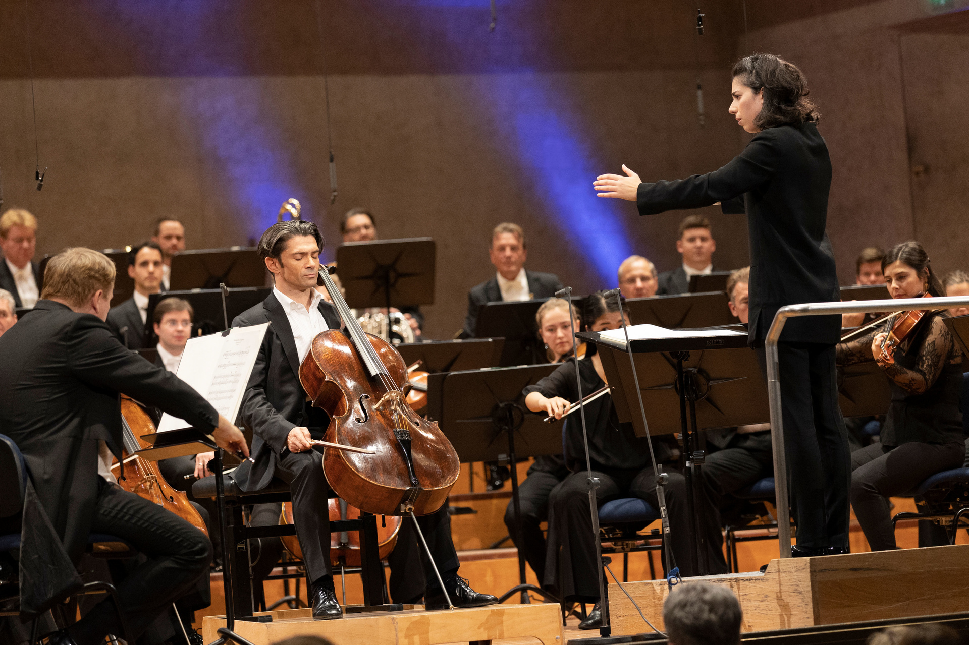 Konzert des Symphonieorchesters des Bayerischen Rundfunks unter der Leitung von Dirigentin Marie Jacquot © ZDF/BR, Astrid Ackermann