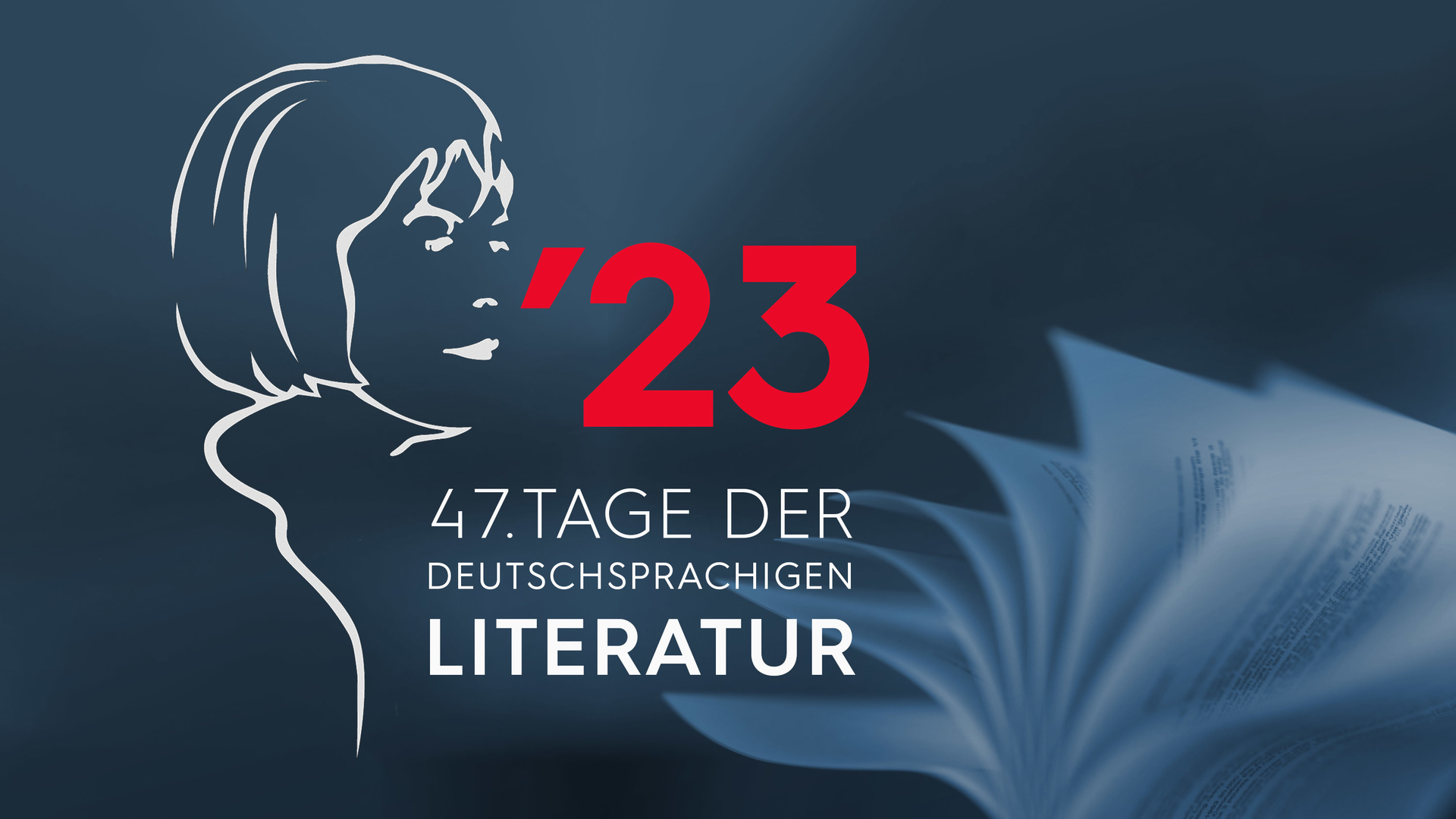 "47. Tage der deutschsprachigen Literatur": Logo mit Schriftzug 47. Tage der deutschsprachigen Literatur / Copyright: ZDF und ORF/TDDL