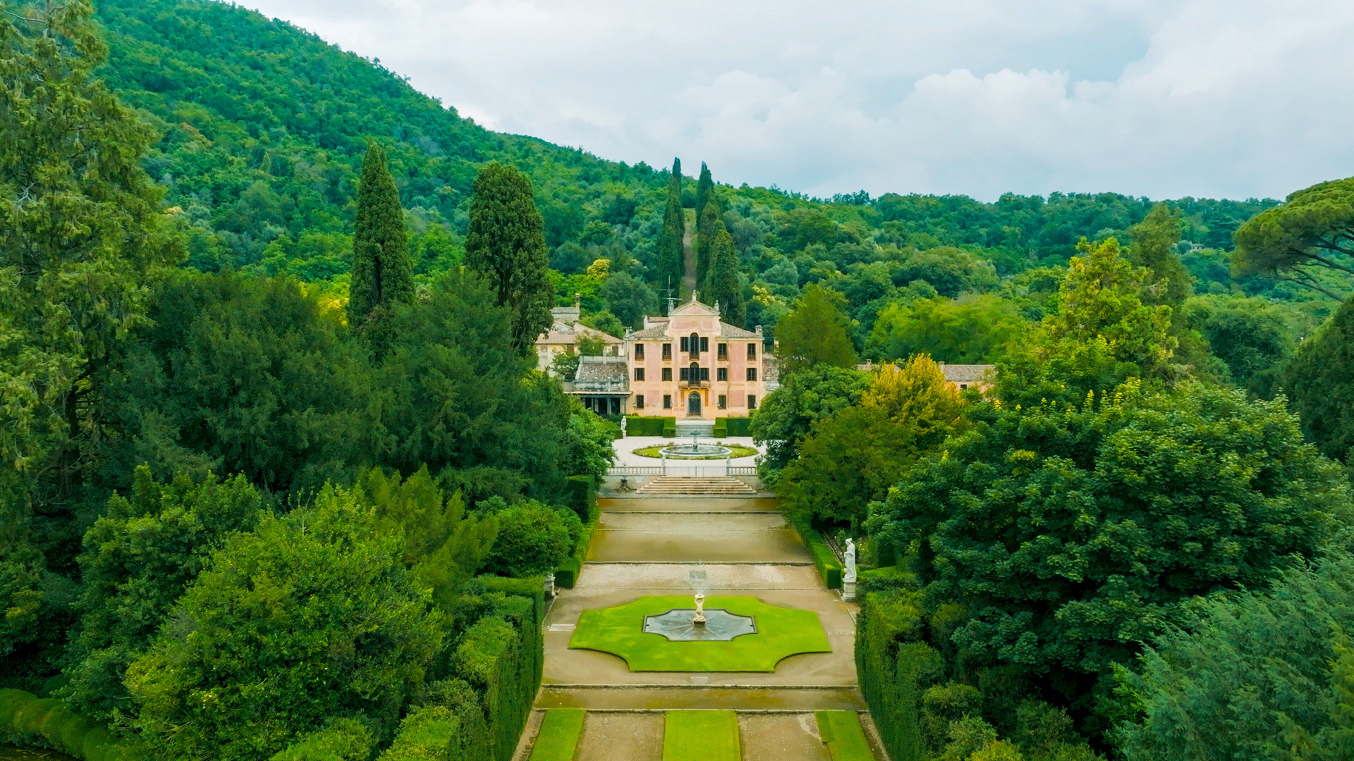 "Im Hügelland der Venezianer": Villa Valsanzibio © ZDF/ORF/Lagoon Motion Pictures/Karim Kosta