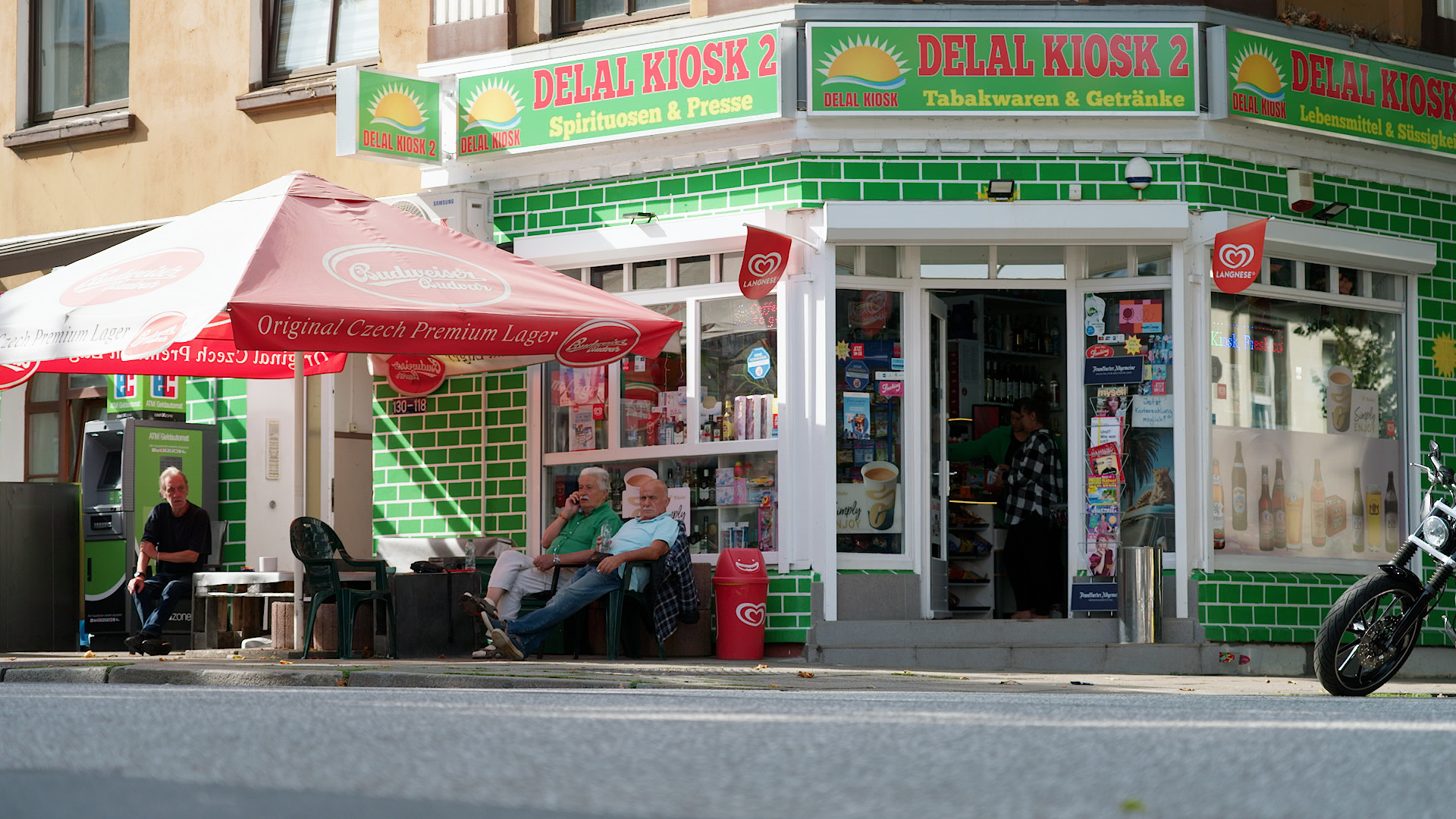 Der Delal-Kiosk in Hamburg © ZDF und Martin Goebel