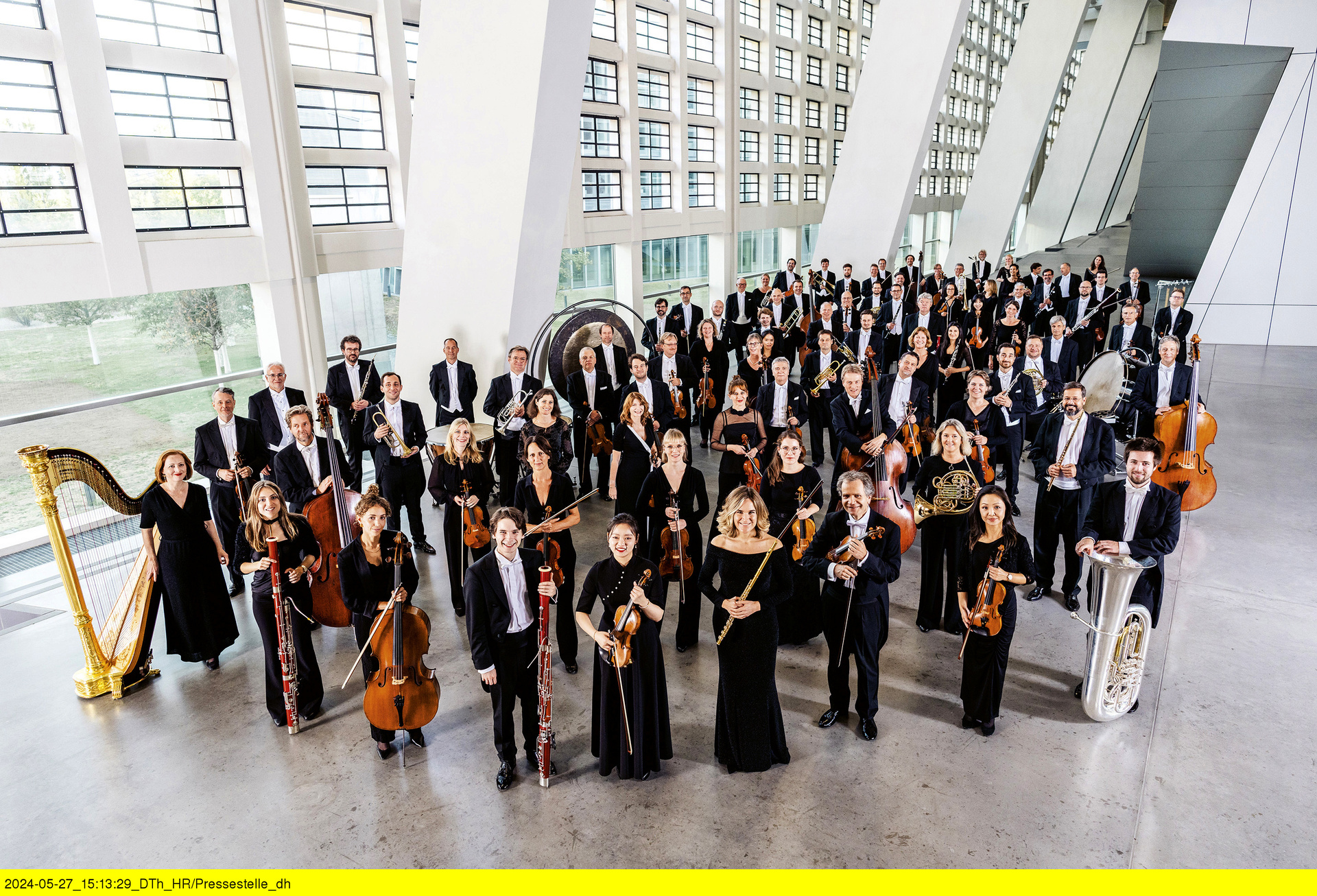 Das hr-Sinfonieorchester
© ZDF/HR/Ben Knabe Das hr-Sinfonieorchester
© ZDF/HR/Ben Knabe