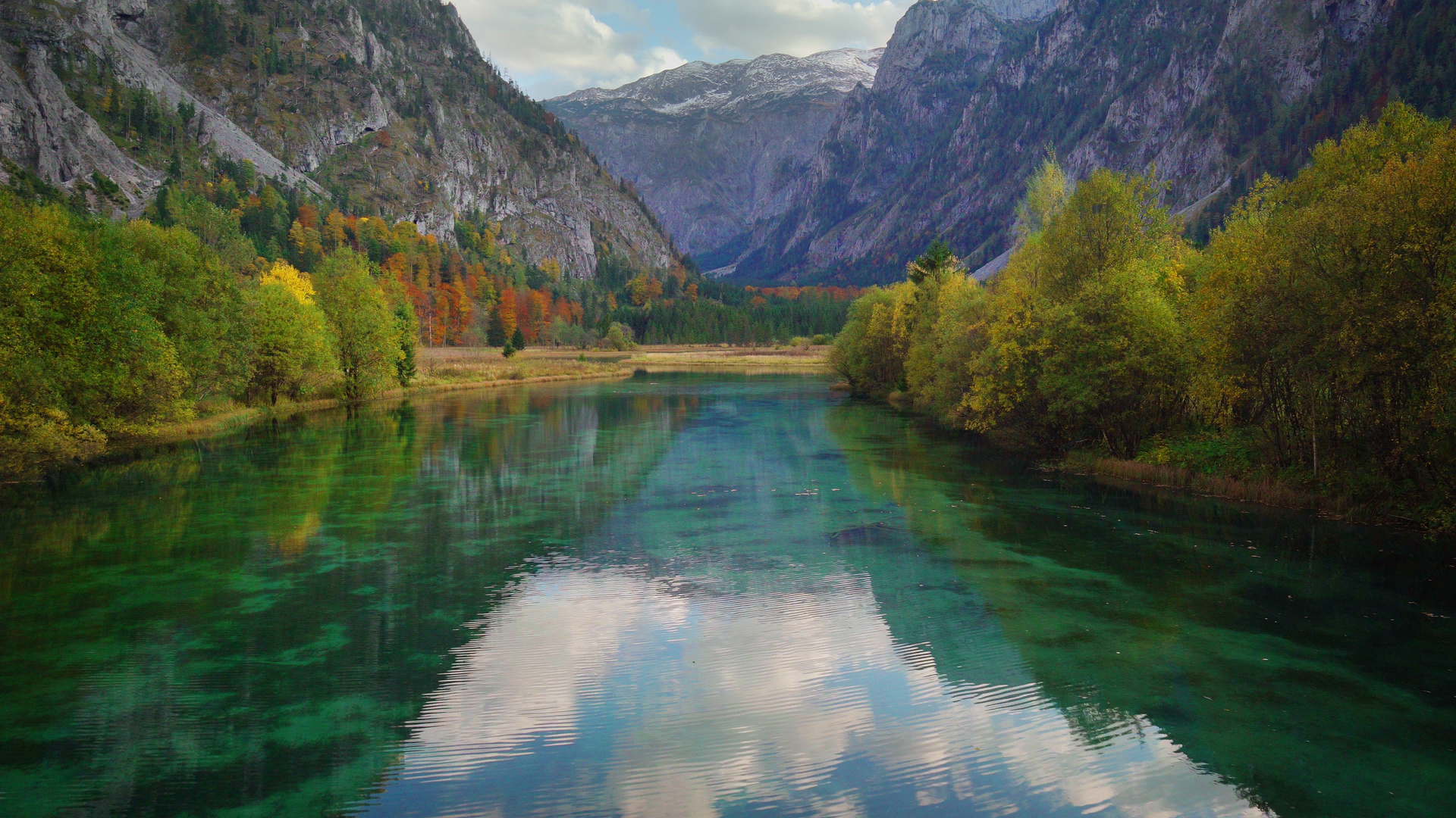 Brunnsee mit Hochschwabmassiv (Steiermark) / © ZDF/ORF/Science Vision/Dr. Michael Schlamberger