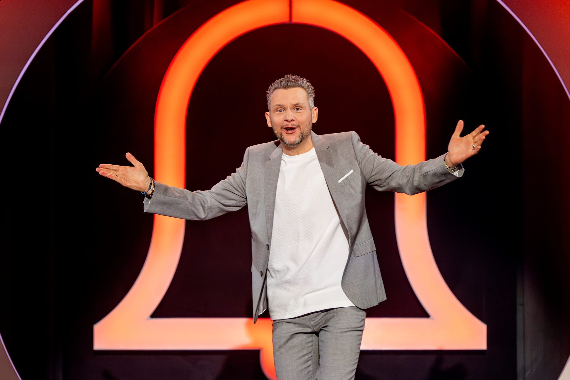 Moderator Tobias Mann
© ZDF und Torsten Silz. Moderator Tobias Mann
© ZDF und Torsten Silz.