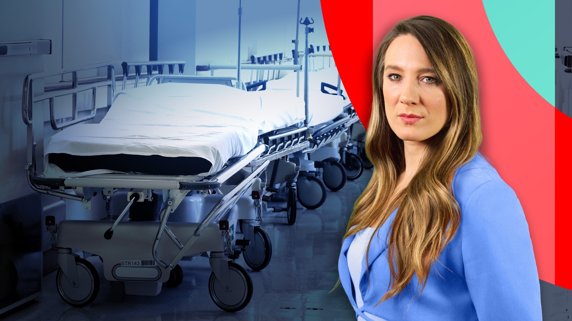 Fehler im Krankenhaus vermeiden. kann Leben retten. / © ZDF und Michael Dreyer / ER Productions Limited / Grafik: Rebecca Krikau, Anna-Lena Neidlinger.