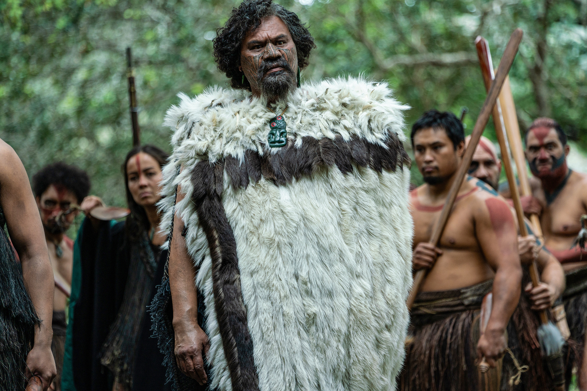 Aotearoa im Jahr 1830: Akatarewa (Lawrence Makoare) © Honorarfrei - nur für diese Sendung bei Nennung ZDF und BR/Capelight Pictures/Kirsty Griffin Aotearoa im Jahr 1830: Akatarewa (Lawrence Makoare) © Honorarfrei - nur für diese Sendung bei Nennung ZDF und BR/Capelight Pictures/Kirsty Griffin