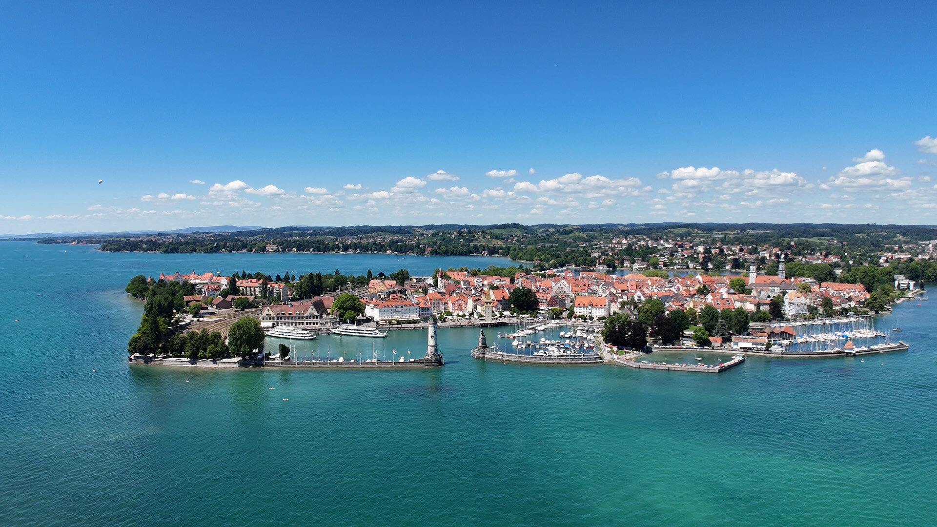 "Lindau - Perle im Bodensee": Lindau Süd. /
© ZDF/ORF/ARO Film